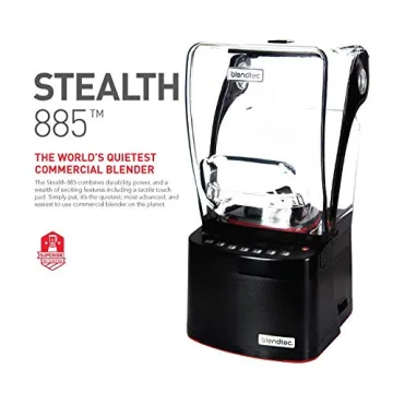 Blendtec Commercial Blender - Powerful & Quiet Blending