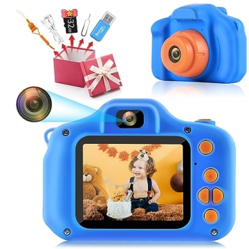 HOMHOW Kids Camera HD - 20MP Dual Lens Digital Camera for Creative Children