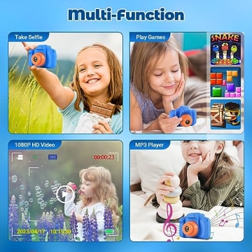 HOMHOW Kids Camera HD 20MP Dual Lens Digital Camera for Children