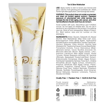 Onyx La Playa Tan & Glow Body Shimmer - Illuminate & Moisturize