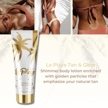 Onyx La Playa Tan & Glow Body Shimmer - Illuminate & Moisturize