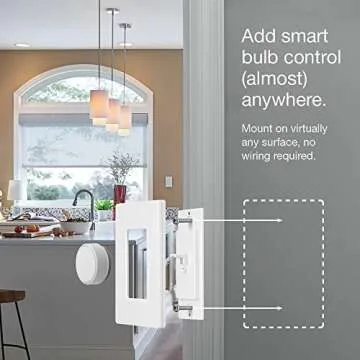 Lutron Aurora Smart Bulb Dimmer for Philips Hue | White