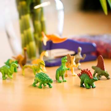 Safari Ltd. Dinos TOOB - Includes 12 Hand-Painted Mini Figurines - T-Rex, Triceratops, Velociraptor,...
