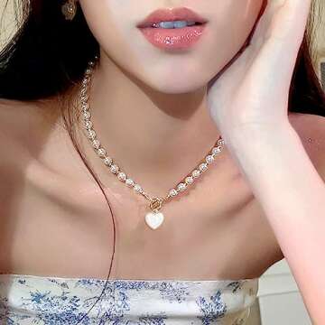 Honbay 40PCS Enamel Alloy Charms Pendant Dainty Cute Love Heart Shaped Pendants Valentine's Day Pendant Bead Charms for Keychains Earrings Bracelets Necklaces Jewelry Making and DIY Crafts (White)