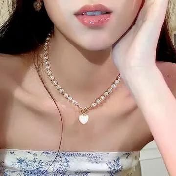 Honbay 40PCS Enamel Alloy Charms Pendant Dainty Cute Love Heart Shaped Pendants Valentine's Day Pendant Bead Charms for Keychains Earrings Bracelets Necklaces Jewelry Making and DIY Crafts (White)