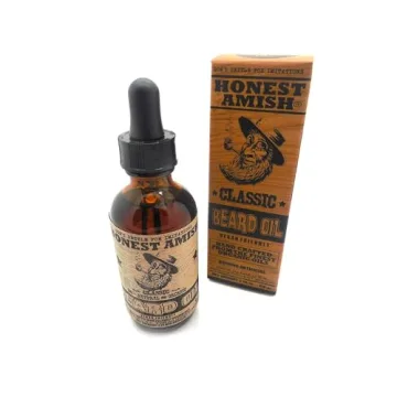 Honest Amish Classic Beard Oil: Organic & Craftsmanship