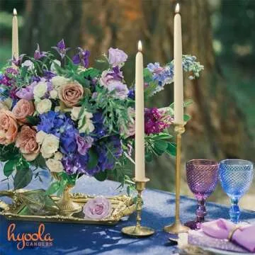 Hyoola Dripless Taper Candles - Elegant & Long-lasting