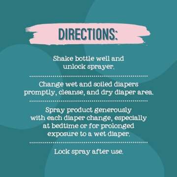 Gentle Oilogic Diaper Rash Spray for Baby 1.7oz