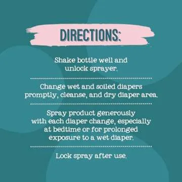 Gentle Oilogic Diaper Rash Spray for Baby 1.7oz