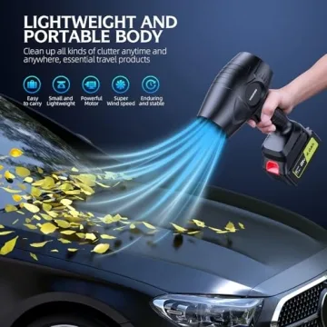 Powerful Cordless Leaf Blower for Effortless Yard Cleaning