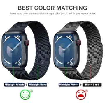 Stylish Milanese Loop Band for Apple Watch Series 10 9 8 7
