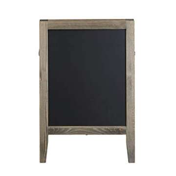 Liry Vintage A-Frame Chalkboard Sign for Menus and Events