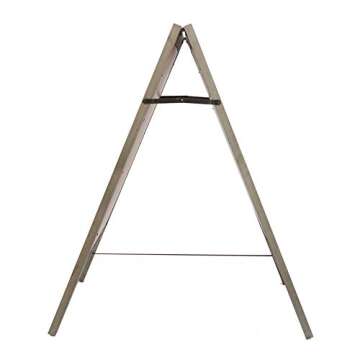 Liry Vintage A-Frame Chalkboard Sign for Menus and Events