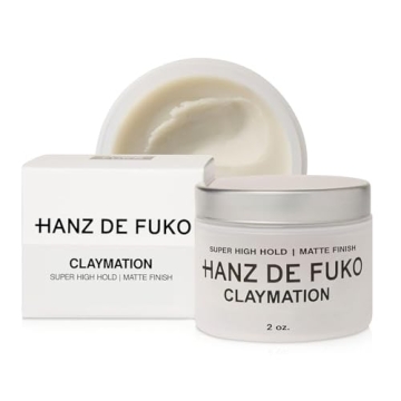 Hanz de Fuko Claymation Hair Clay for Strong Hold