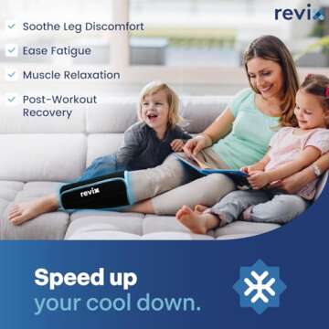 REVIX Calf Cold Pack - Reusable Ice Pack for Recovery