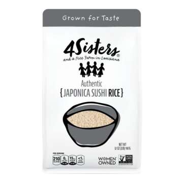 4Sisters Authentic Short Grain Sushi Rice - Women Owned