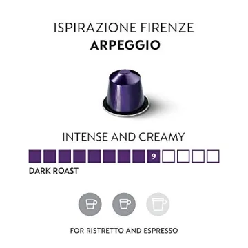 Nespresso Arpeggio Intenso Coffee Pods, 50 Count