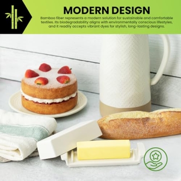 Stylish Bamboo Butter Dish for Eco-Friendly Kitchens