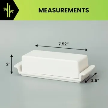 Stylish Bamboo Butter Dish for Eco-Friendly Kitchens