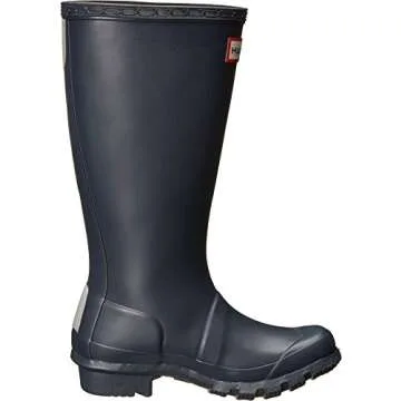 Hunter Big Kids Original Rain Boot, Navy, 13