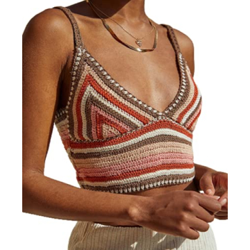 Trendy Halter Neck Crop Cami Top for Modern Women