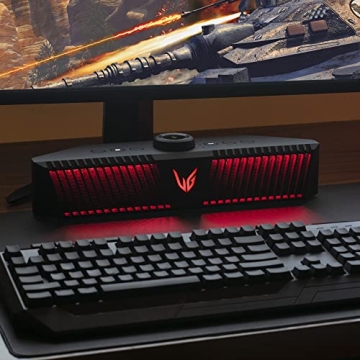 LG Ultragear GP9 - Portable Gaming Speaker with DTS Headphone:X, Hi-Fi Quad DAC, Microphone for Voice Chat, 5 Hour Battery Life, Hi Resolution Audio, Bluetooth