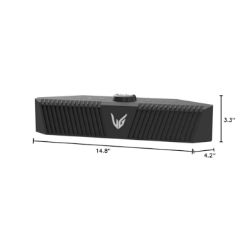 LG Ultragear GP9 - Portable Gaming Speaker with DTS Headphone:X, Hi-Fi Quad DAC, Microphone for Voice Chat, 5 Hour Battery Life, Hi Resolution Audio, Bluetooth