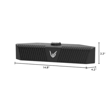 LG Ultragear GP9 - Portable Gaming Speaker with DTS Headphone:X, Hi-Fi Quad DAC, Microphone for Voice Chat, 5 Hour Battery Life, Hi Resolution Audio, Bluetooth