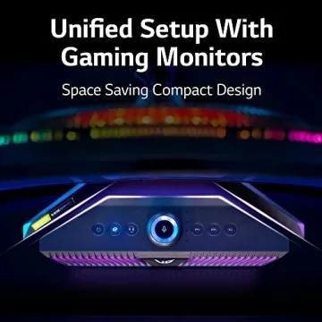 LG Ultragear GP9 - Portable Gaming Speaker with DTS Headphone:X, Hi-Fi Quad DAC, Microphone for Voice Chat, 5 Hour Battery Life, Hi Resolution Audio, Bluetooth