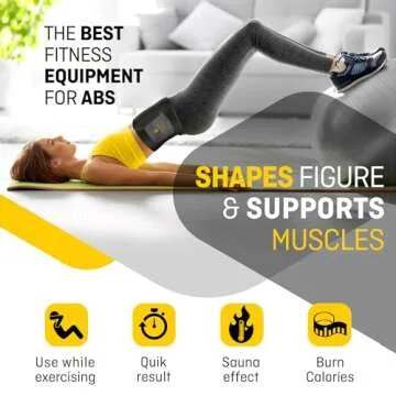 Perfotek Waist Trimmer Belt for Enhanced Fitness Support