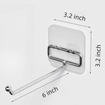 Jmckeweii Tumbler Lid Organizer 2 Pack, Cup Lid Organizer Wall Mount, Self-Adhesive Tumbler Lid Storage Hook for Yeti Tumbler/Stanley Tumbler/Simple Modern Tumbler Lid