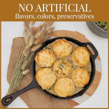 Hamilton Cornerstore Southern Biscuit Mix, Easy-to-Bake Delight Biscuits, Classic Southern Recipe for Fluffy Buttermilk Biscuit Mix, Homemade Quick and Easy Biscuit Mix, (20 OZ)