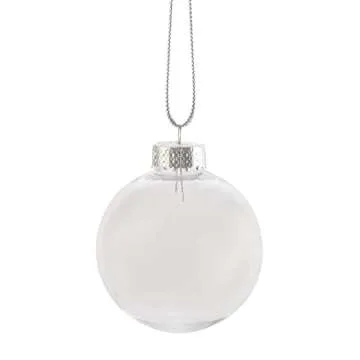Craft Your Own Ornaments with Creative Hobbies® Clear Balls