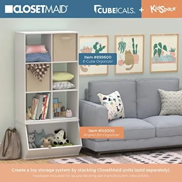 Closetmaid 6 Cube Organizer Stylish Functional Storage