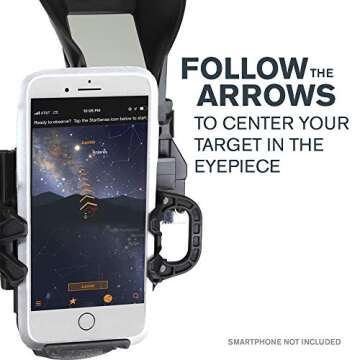 CELESTRON StarSense Explorer DX 130AZ Smartphone App-Enabled Telescope – 130mm Newtonian Reflector...