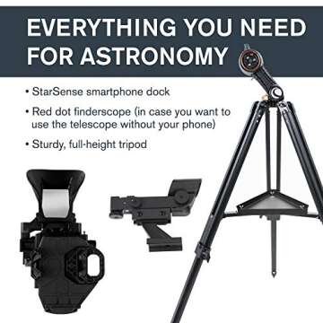 Smartphone-Enabled CELESTRON StarSense Explorer DX 130AZ Telescope