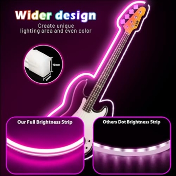 L8star 16.4ft RGB Neon Rope Light for Indoor Outdoor