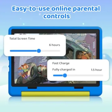 URAO Kids Tablet: 10" Android Tablet for Kids with Case