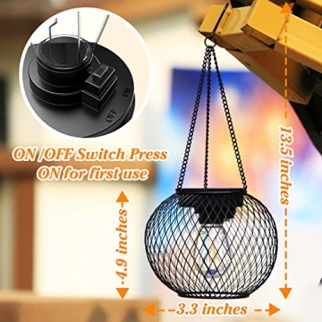 KagoLing Solar Lanterns - Waterproof Outdoor Lighting