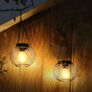KagoLing Solar Lanterns - Waterproof Outdoor Lighting