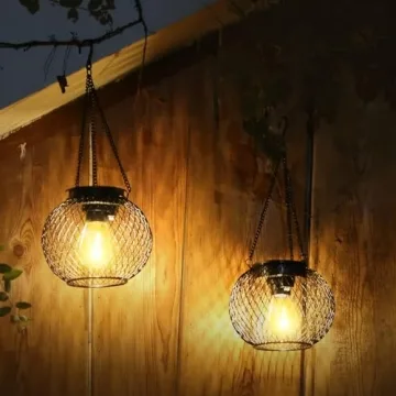 KagoLing Solar Lanterns - Waterproof Outdoor Lighting