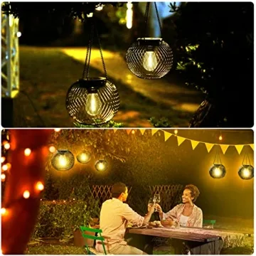 KagoLing Solar Lanterns - Waterproof Outdoor Lighting