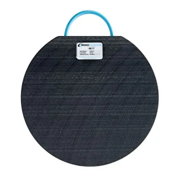 RoadWarrior Heavy Duty RV Jack Pad - Stackable and Waterproof with TuffGrip Handle