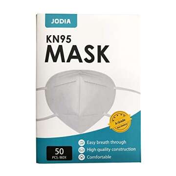 Inspire KN95 Protective Face Mask Pack of 50 for All