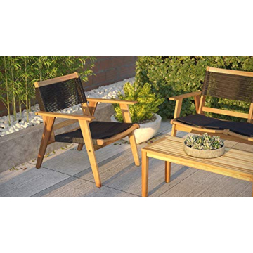Patio Sense Kingsmen Armchair for Stylish Outdoor Comfort