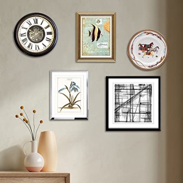 Wall Plate Display Hooks - 20 Pack Invisible Holders