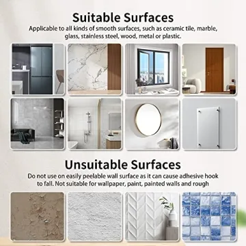 Wall Plate Display Hooks - 20 Pack Invisible Holders