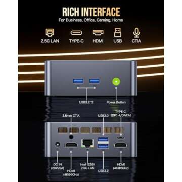 GMKtec M3 Plus Mini PC with Intel i9 - Ultimate Power