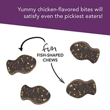 VetriScience Vetri Lysine Plus - 120 Chews - Immune Support Cat Supplements and Vitamins with L-Lysine and DMG for Immunity and Respiratory Health​