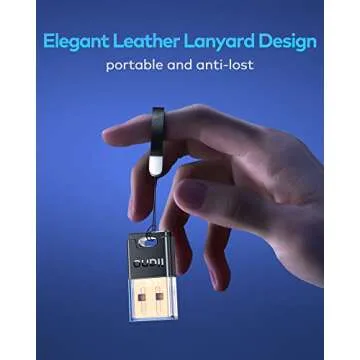Bluetooth 5.1 USB Adapter - Driver-Free, Plug & Play